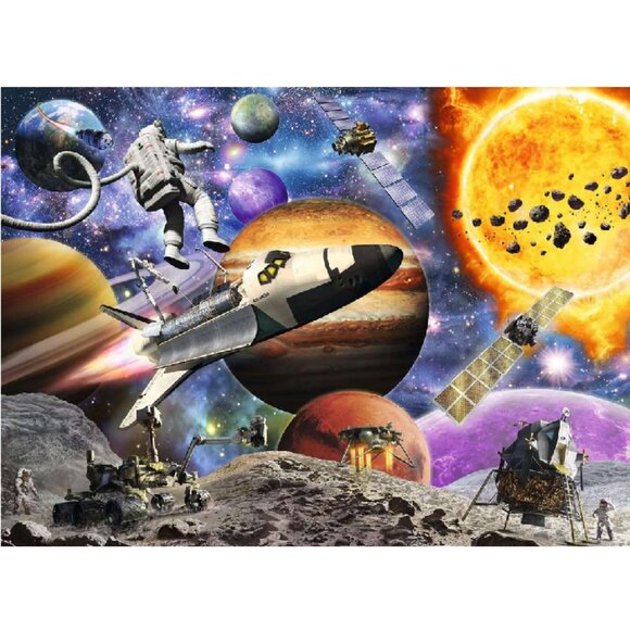 New sealed Ravensburger- 60 Piece Puzzle - Explore Space - Picture 3 of 16